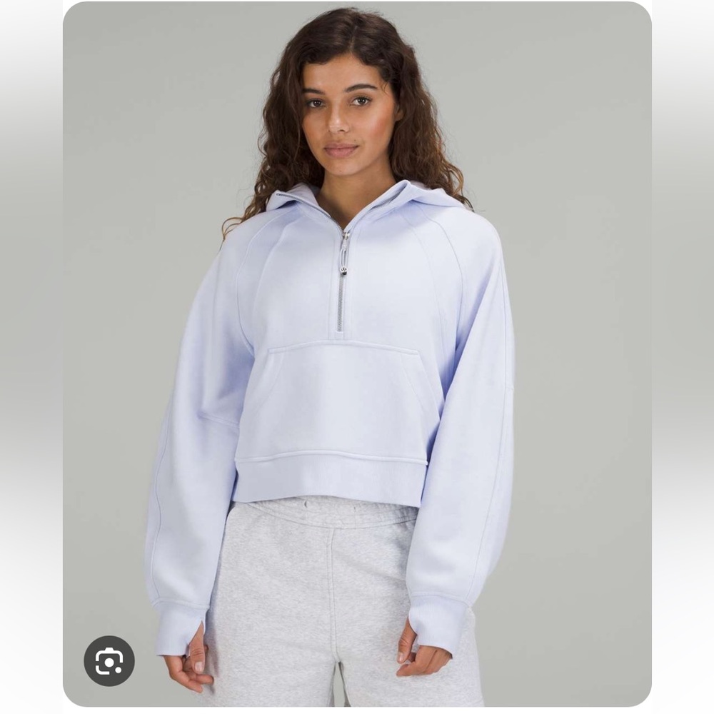 Blissful Blue Lululemon Scuba Hoodie XS/S